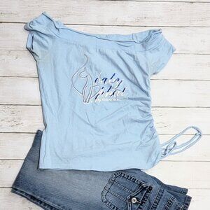 Baby Phat Baby Blue Shirt for women